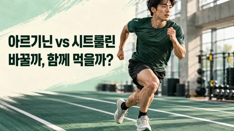 아르기닌 시트룰린 어떤 보충제 성분이 건강에 좋은가